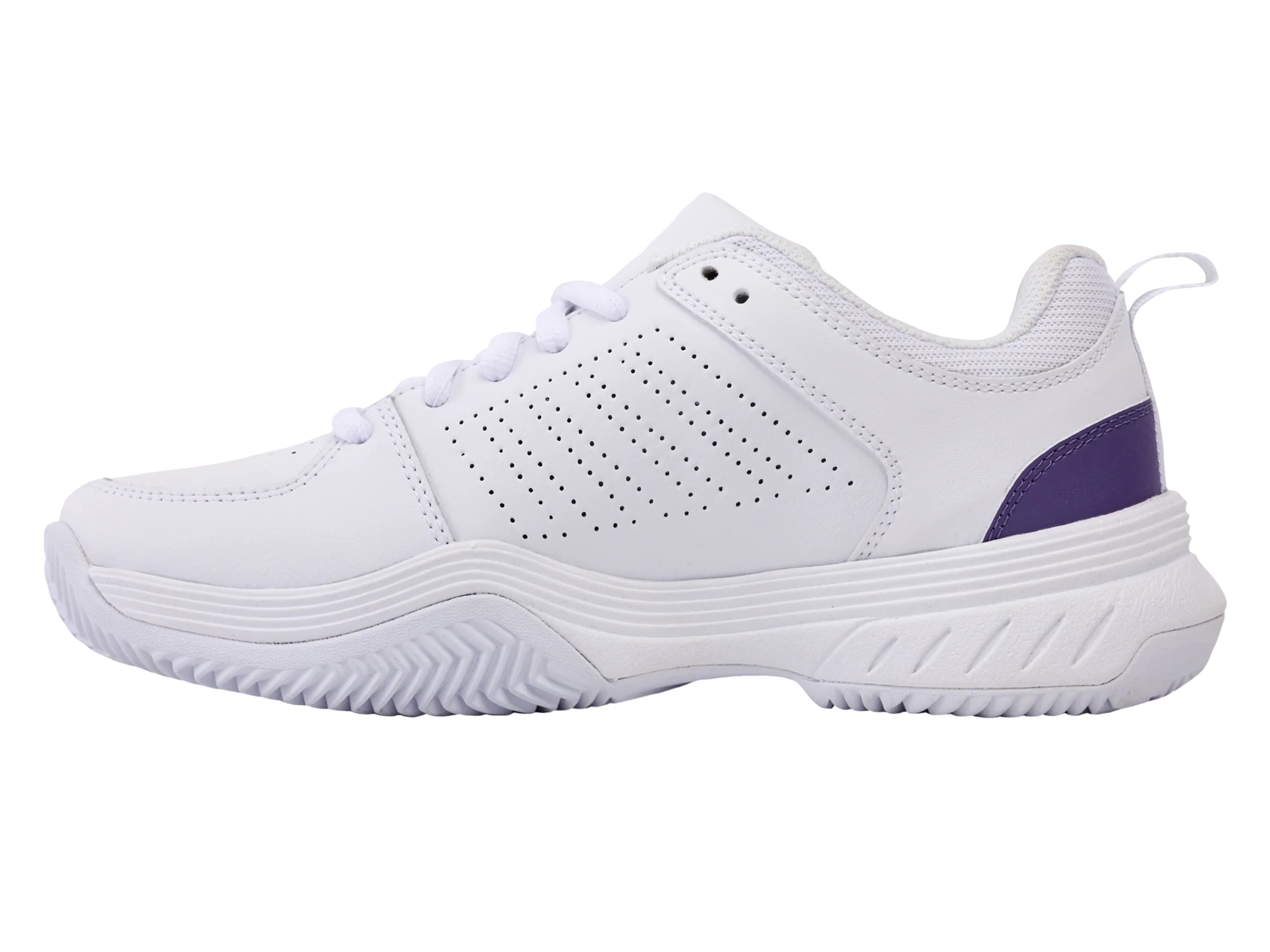 94429-151-M | COURT EXPRESS 2 CLAY | WHITE/PURPLE HAZE/NEON LAVENDER - Image 5