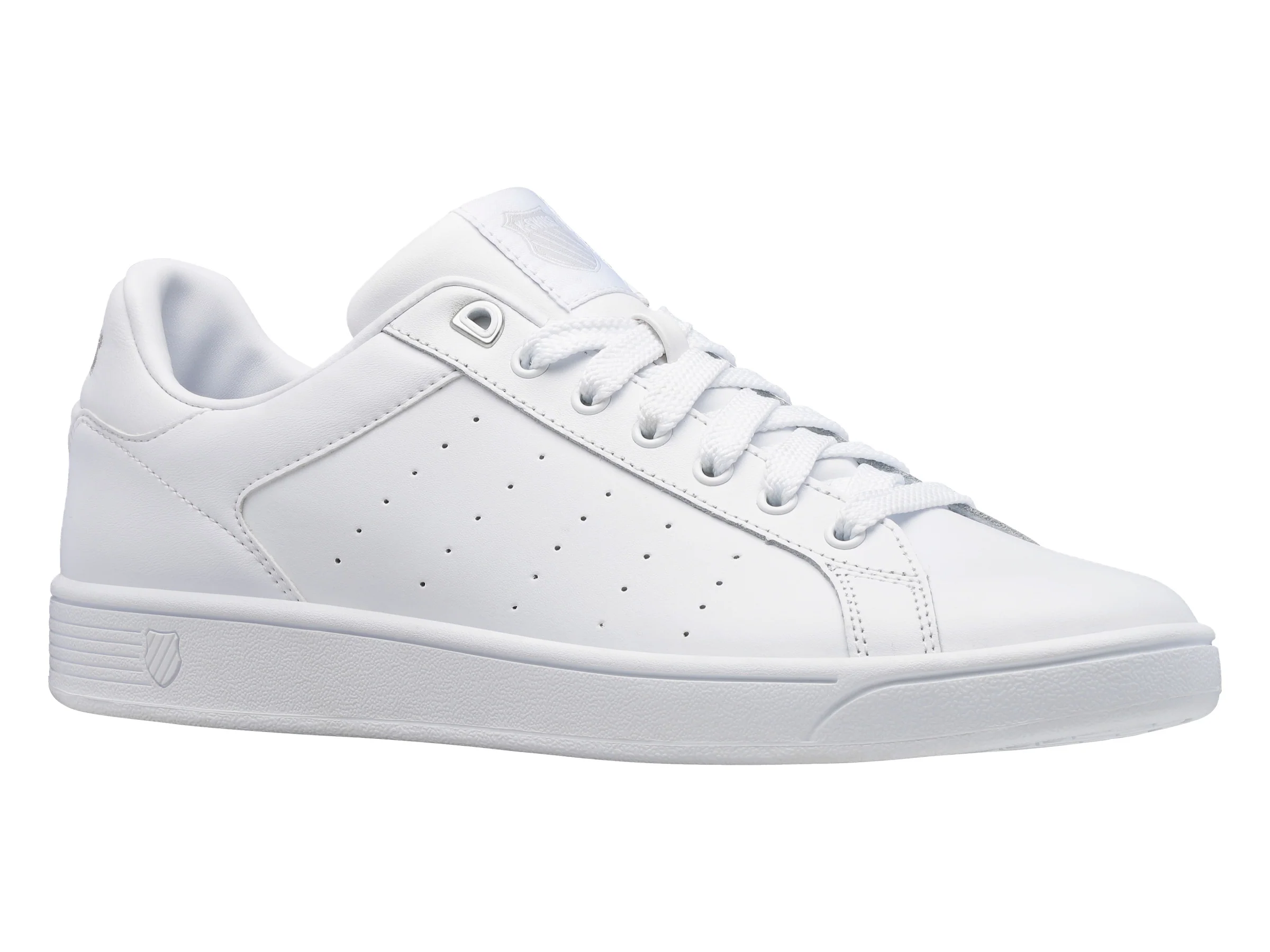 95353-148-M | WOMENS CLEAN COURT CMF | WHITE/GULL GRAY/WHITE - Image 2