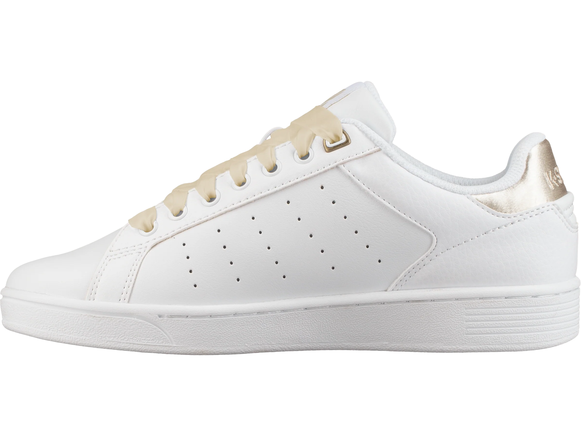 95353-198-M | WOMENS CLEAN COURT CMF | WHITE/OYSTER WHITE - Image 5