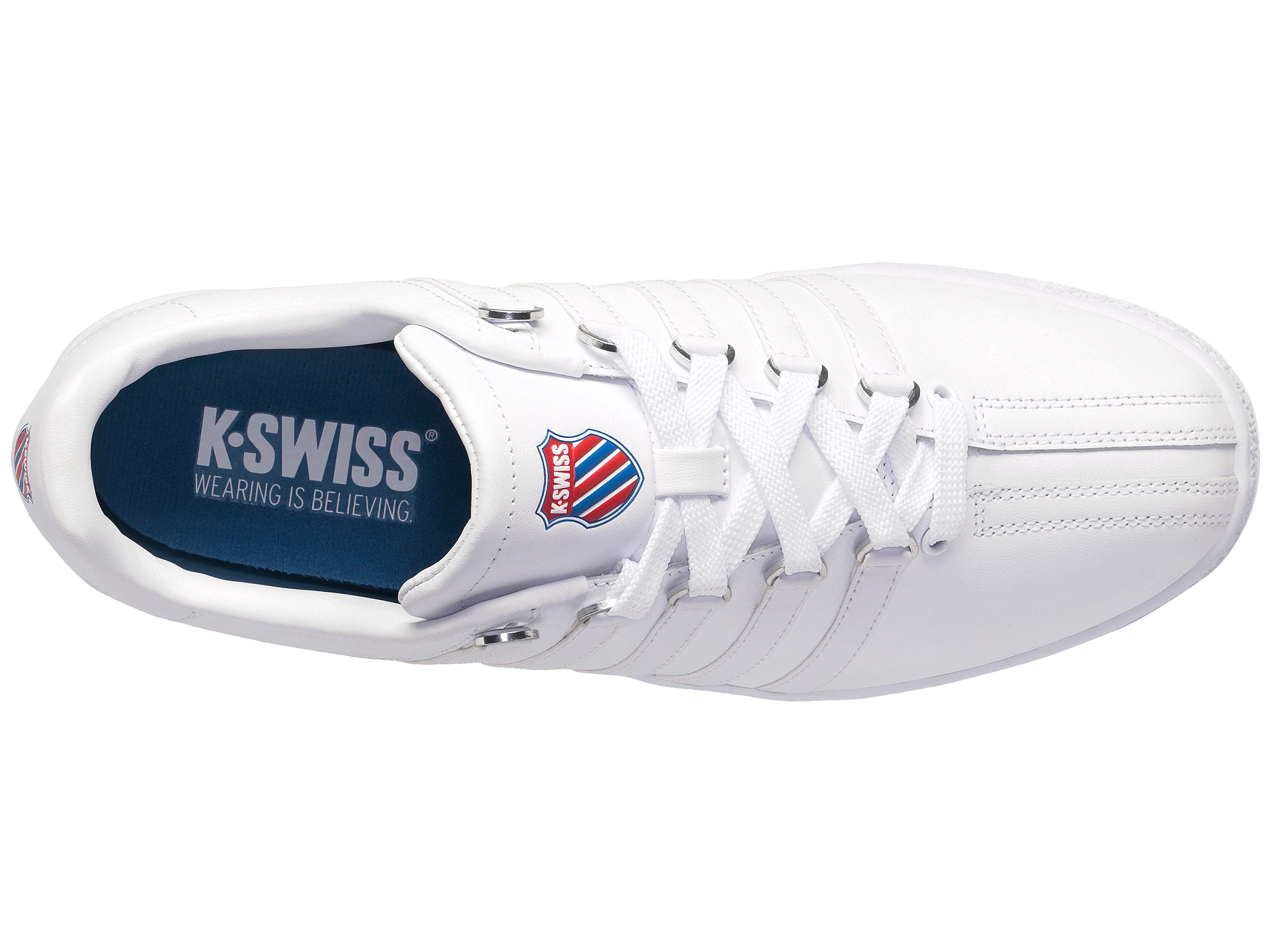 95826-130-M | WOMENS CLASSIC VN HERITAGE | WHITE/CLASSIC BLUE/RIBBON RED - Image 7