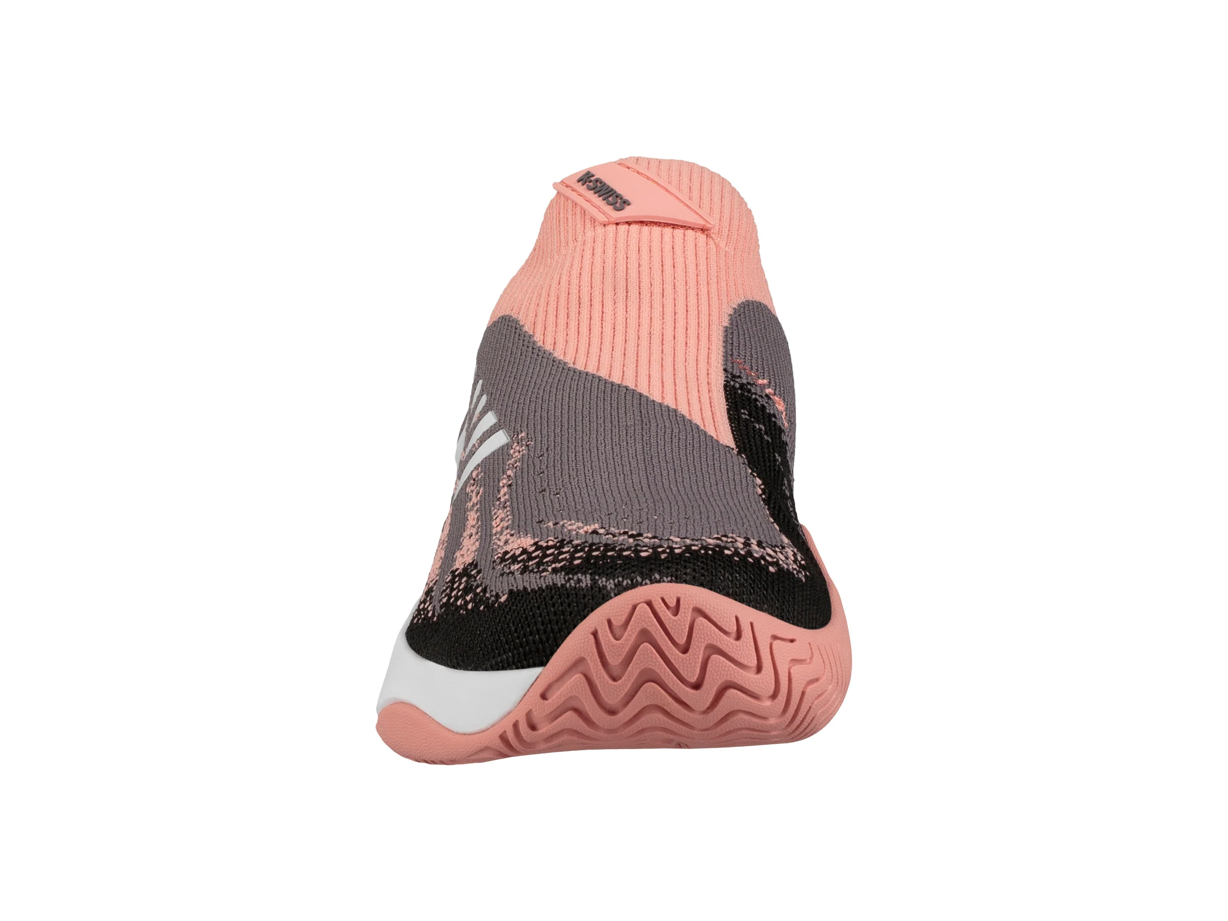 96137-095-M | WOMENS AERO KNIT | PLUM KITTEN/CORAL ALMOND/WHITE - Image 3