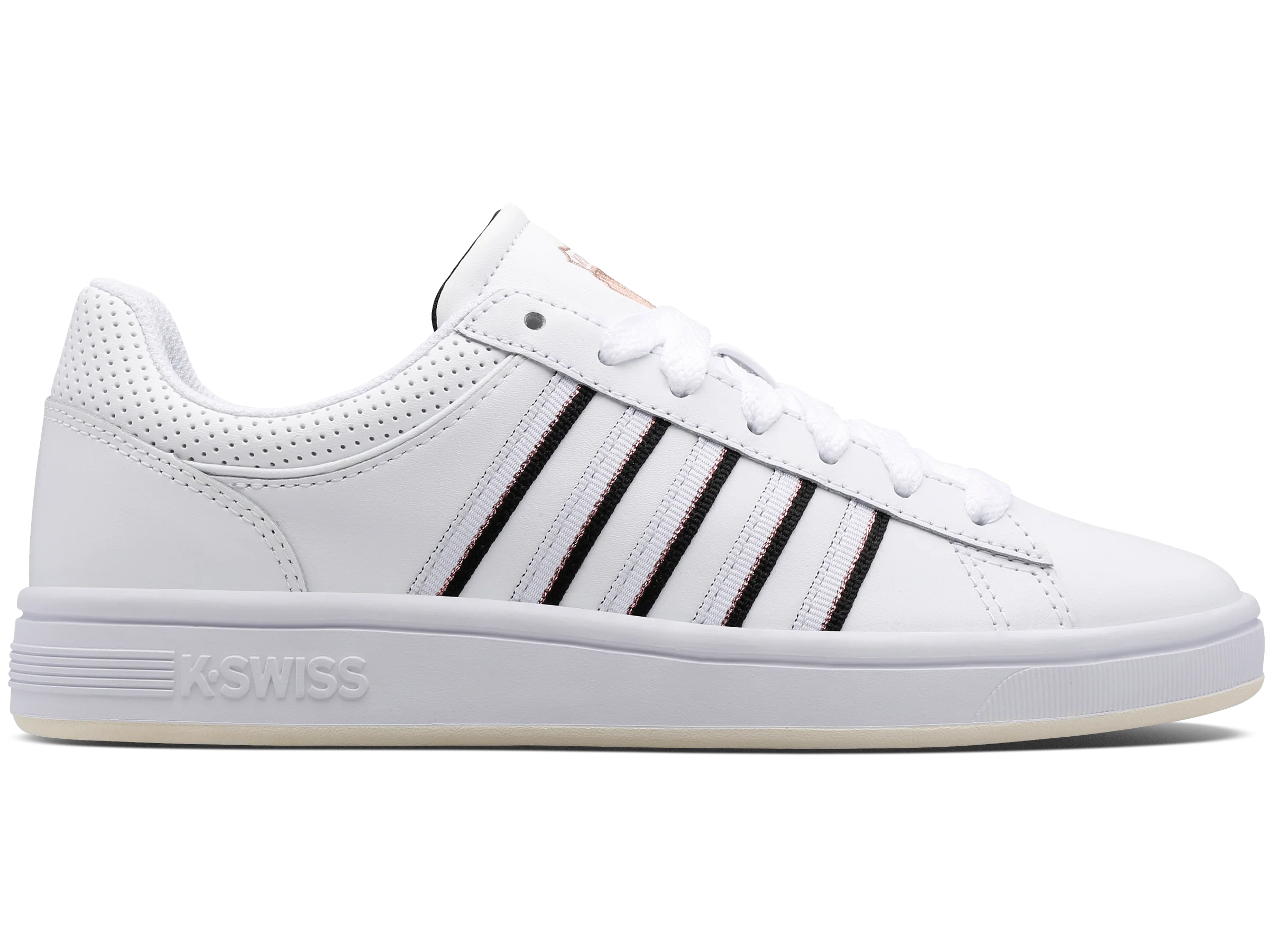 96154-109-M | COURT WINSTON | WHITE/BLACK/ROSE GOLD