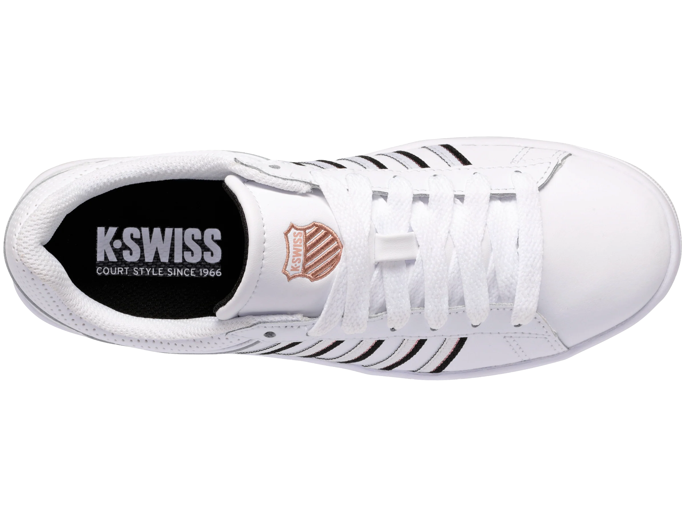 96154-109-M | COURT WINSTON | WHITE/BLACK/ROSE GOLD - Image 7
