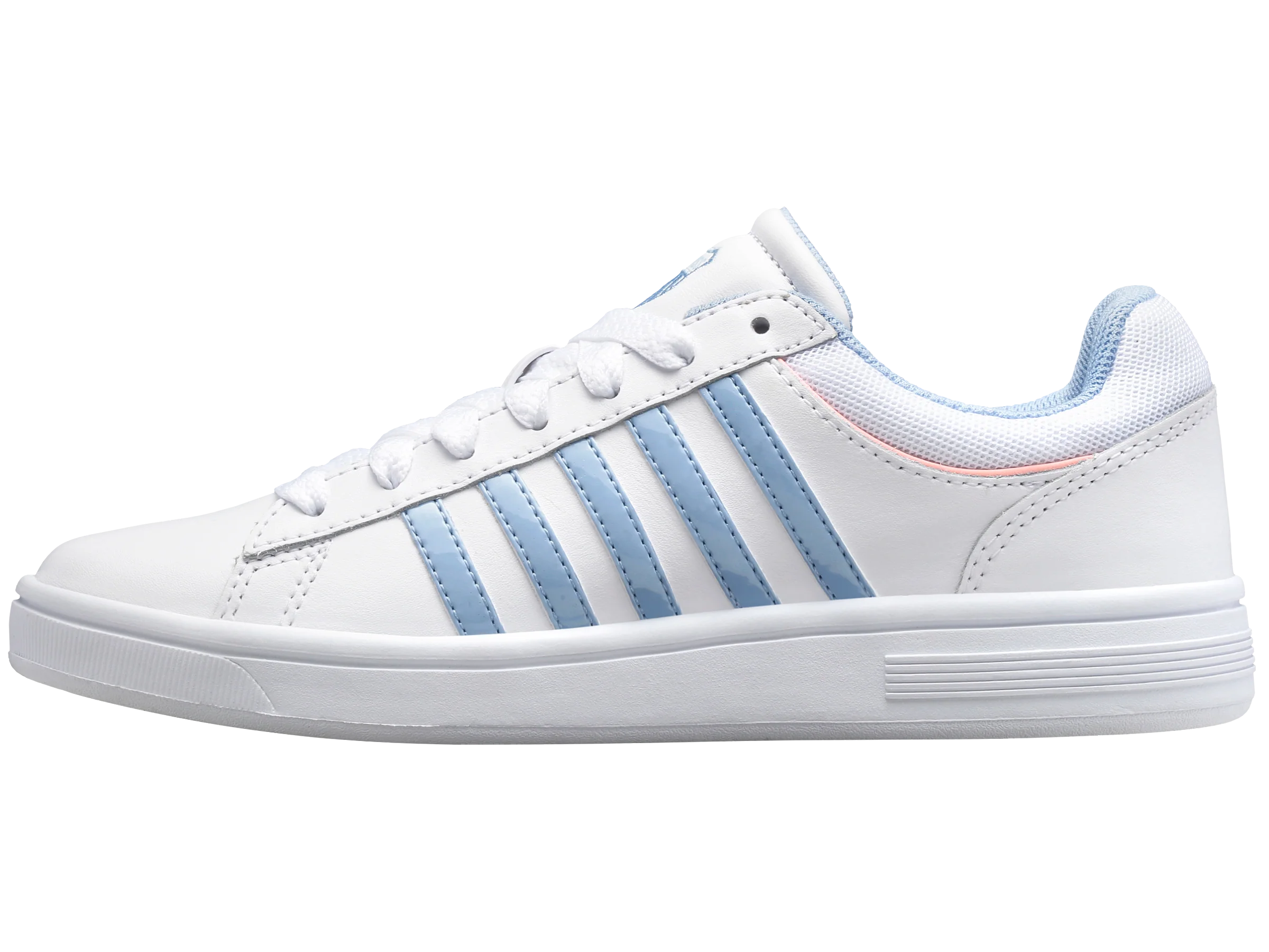 96154-161-M | COURT WINSTON | WHITE/CHAMBRAY BLUE/SAND CORAL - Image 5