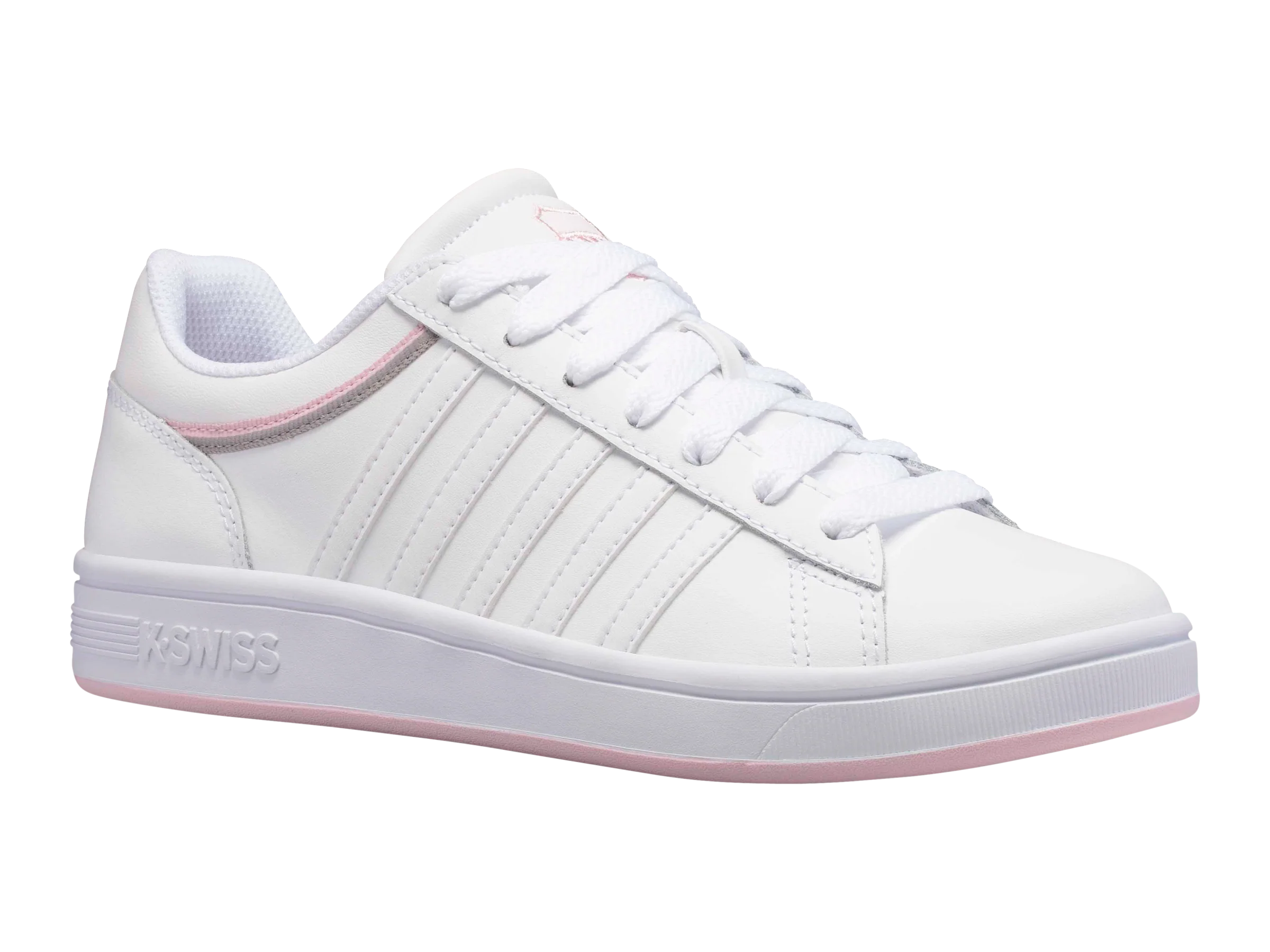 96154-168-M | COURT WINSTON | WHITE/SILVER/PARFAIT PINK/TAPE - Image 2