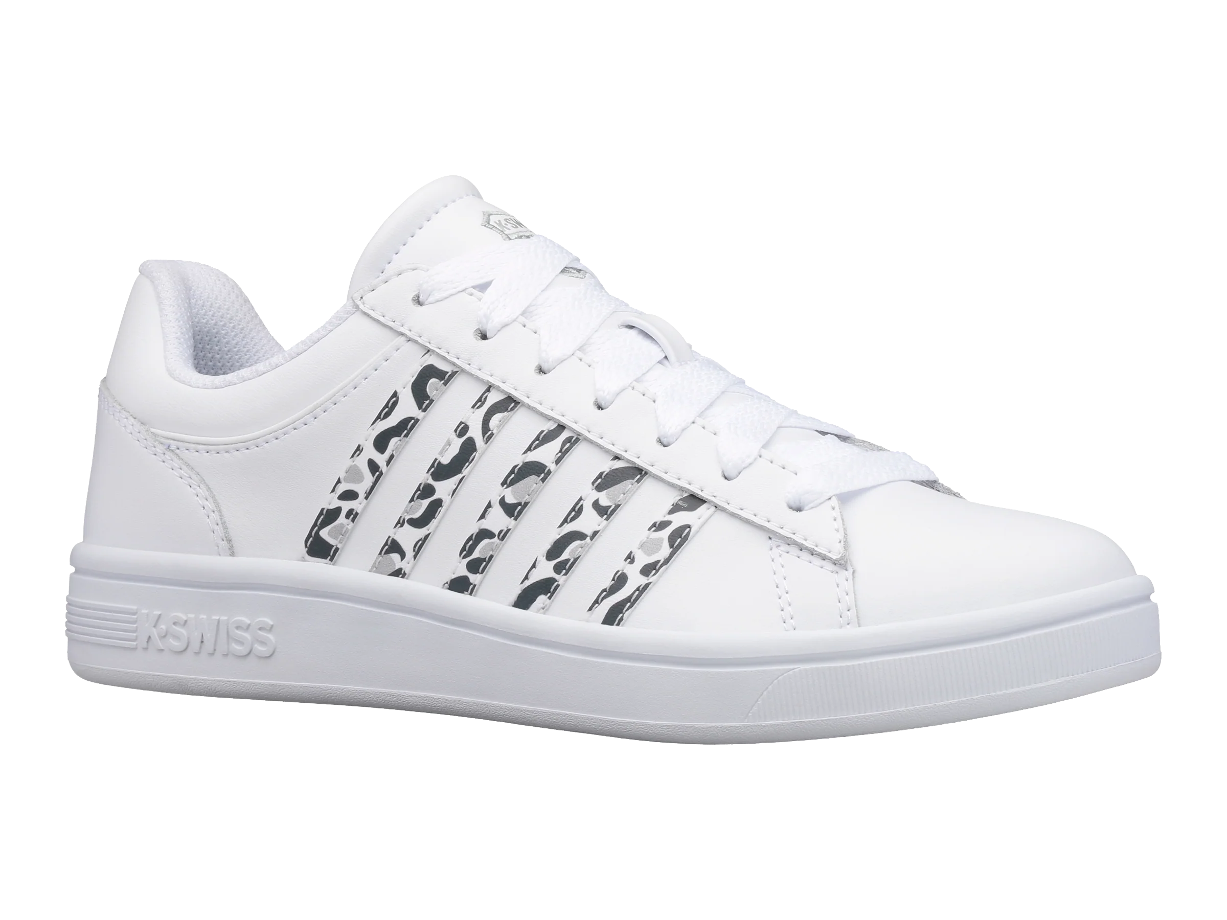 96154-925-M | COURT WINSTON | WHITE/GRAY LEOPARD - Image 2