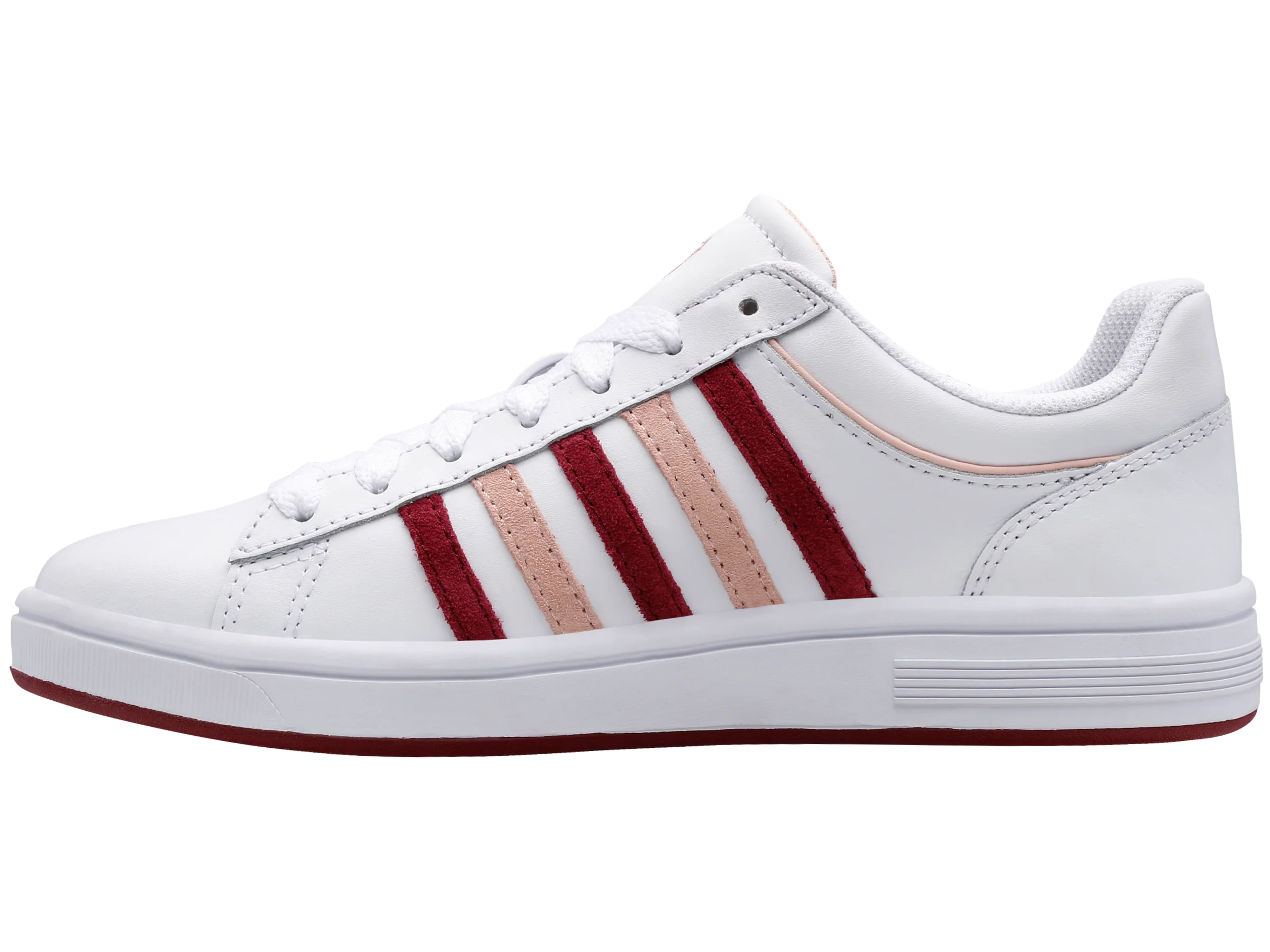 96154-938-M | COURT WINSTON | WHITE/PEACHY KEEN/BURGUNDY - Image 5
