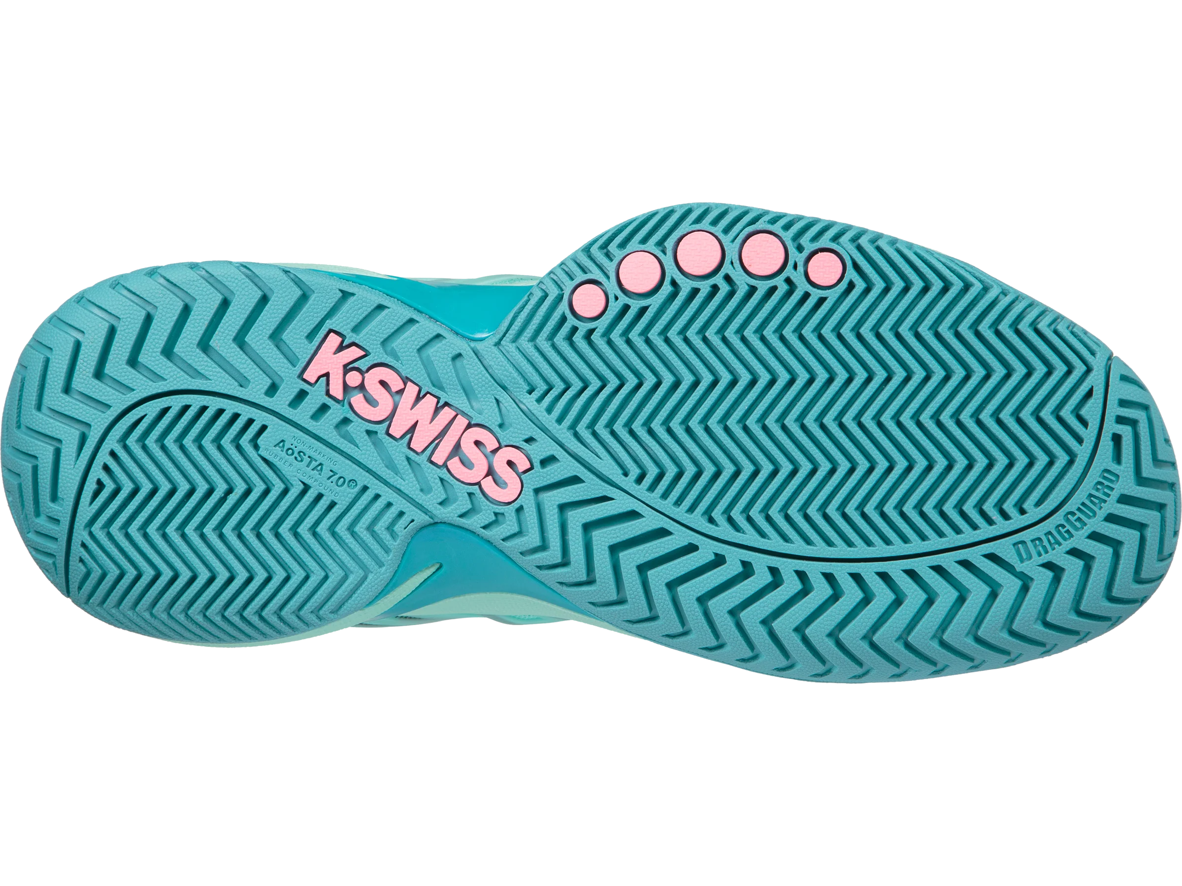 96168-435-M | WOMENS ULTRASHOT 2 | ARUBA BLUE/MALIBU BLUE/SOFT NEON PINK - Image 6