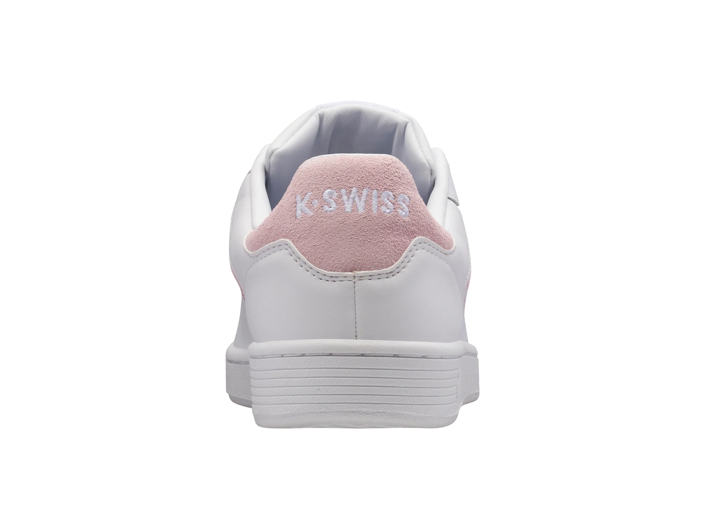 96347-179-M | WOMENS CLEAN COURT II CMF | WHITE/PARFAIT PINK - Image 3