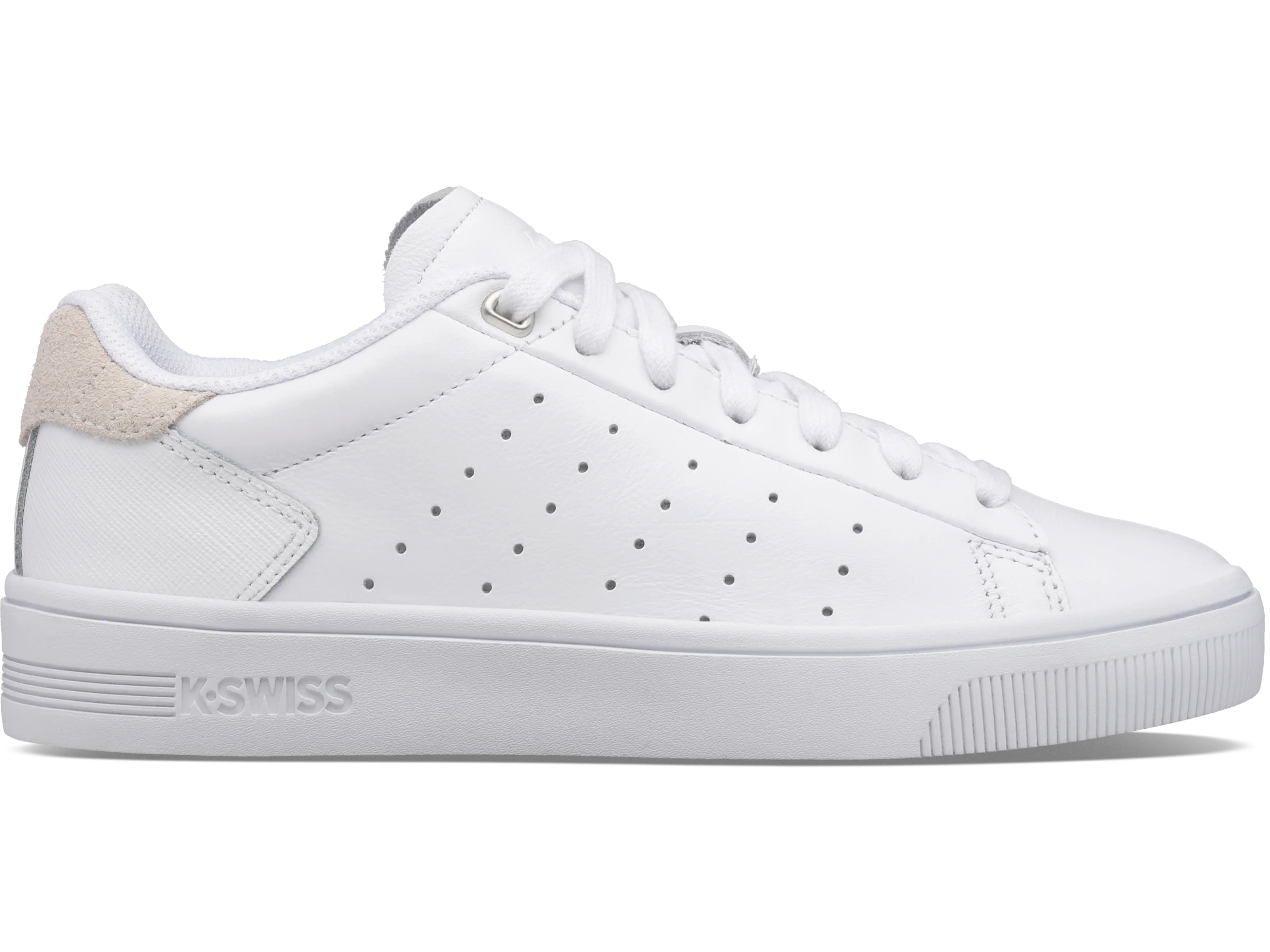 96596-158-M | COURT FRASCO II | WHITE/METALLIC SUEDE