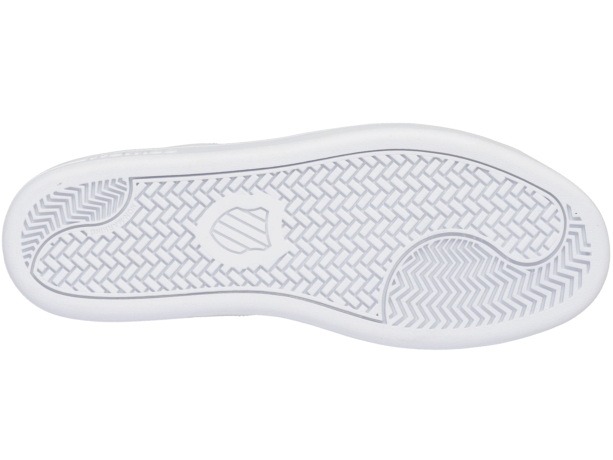 96599-172-M | COURT SHIELD | WHITE/PEACH NECTAR/GRAYSTONE - Image 6