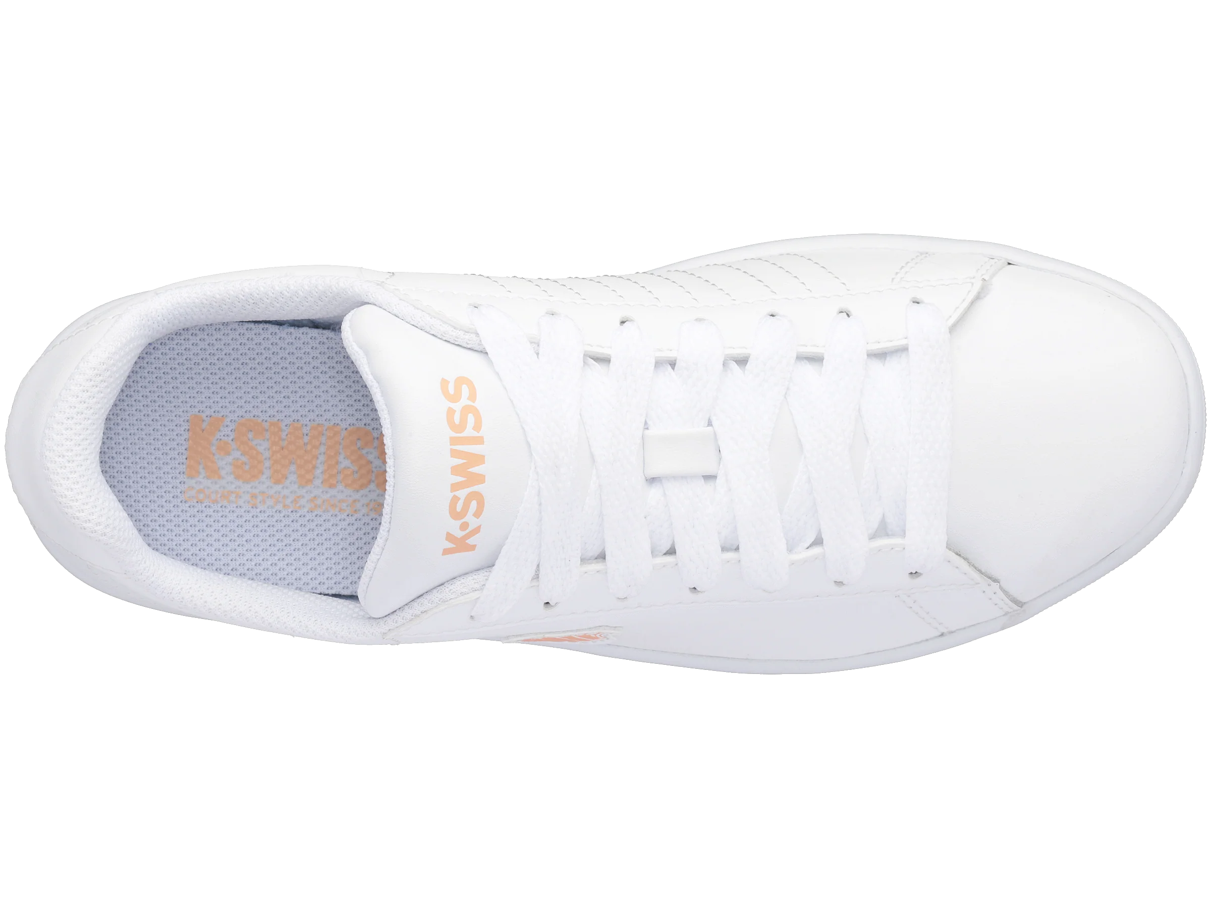 96599-172-M | COURT SHIELD | WHITE/PEACH NECTAR/GRAYSTONE - Image 7