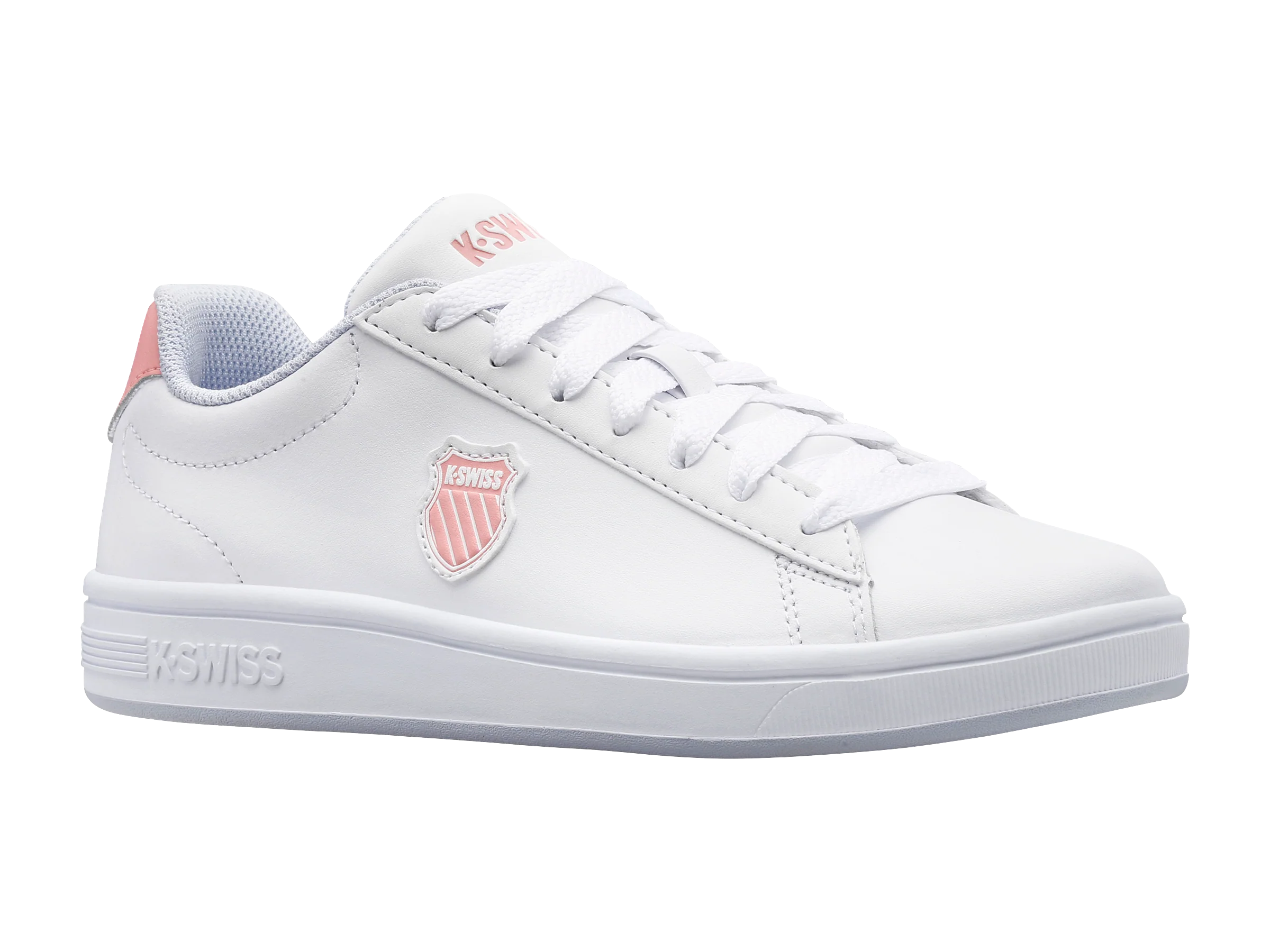 96599-938-M | COURT SHIELD | WHITE/PINK QUARTZ/XENON BLUE - Image 2