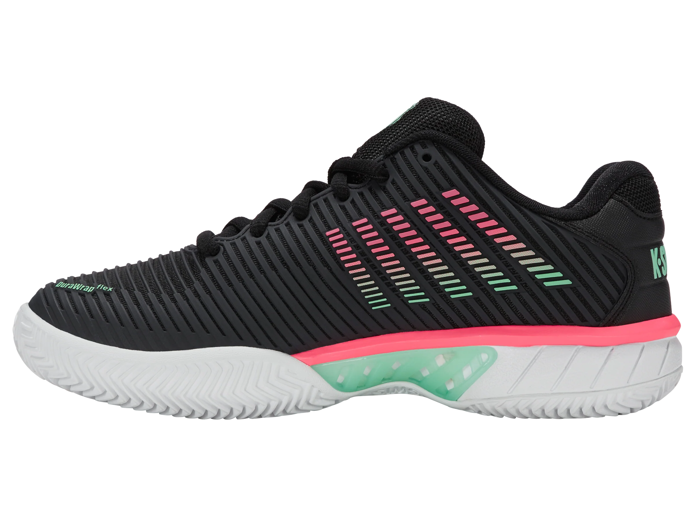 96614-037-M | HYPERCOURT EXPRESS 2 CLAY | BLACK/WHITE/NEON MINT - Image 5