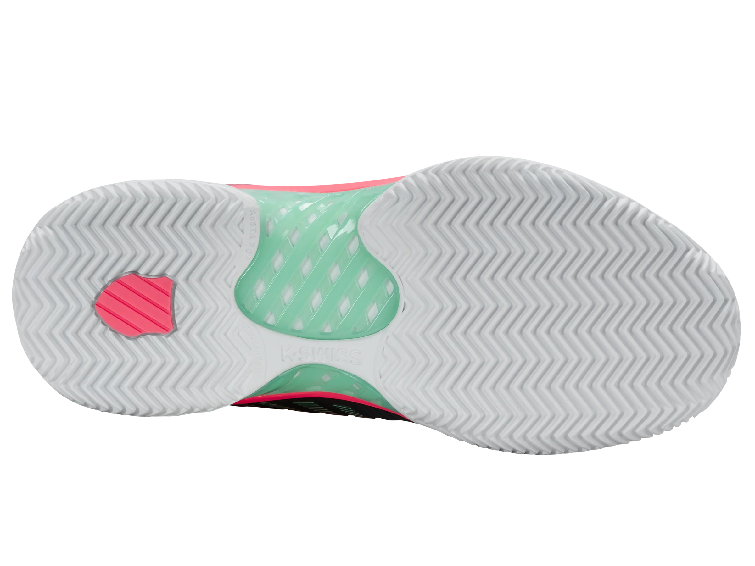 96614-037-M | HYPERCOURT EXPRESS 2 CLAY | BLACK/WHITE/NEON MINT - Image 6