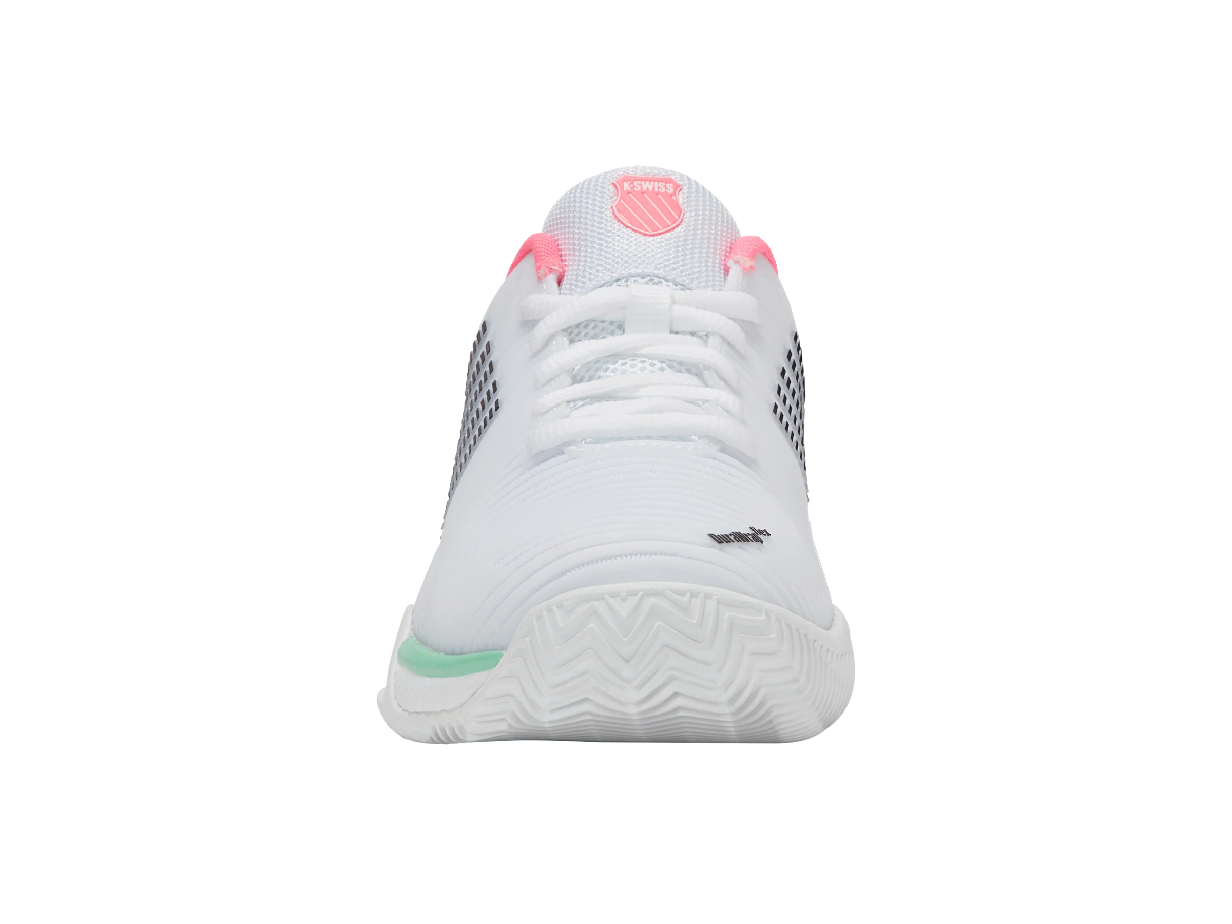 96614-178-M | HYPERCOURT EXPRESS 2 CLAY | WHITE/NEON PASTEL PINK/BLACK - Image 3