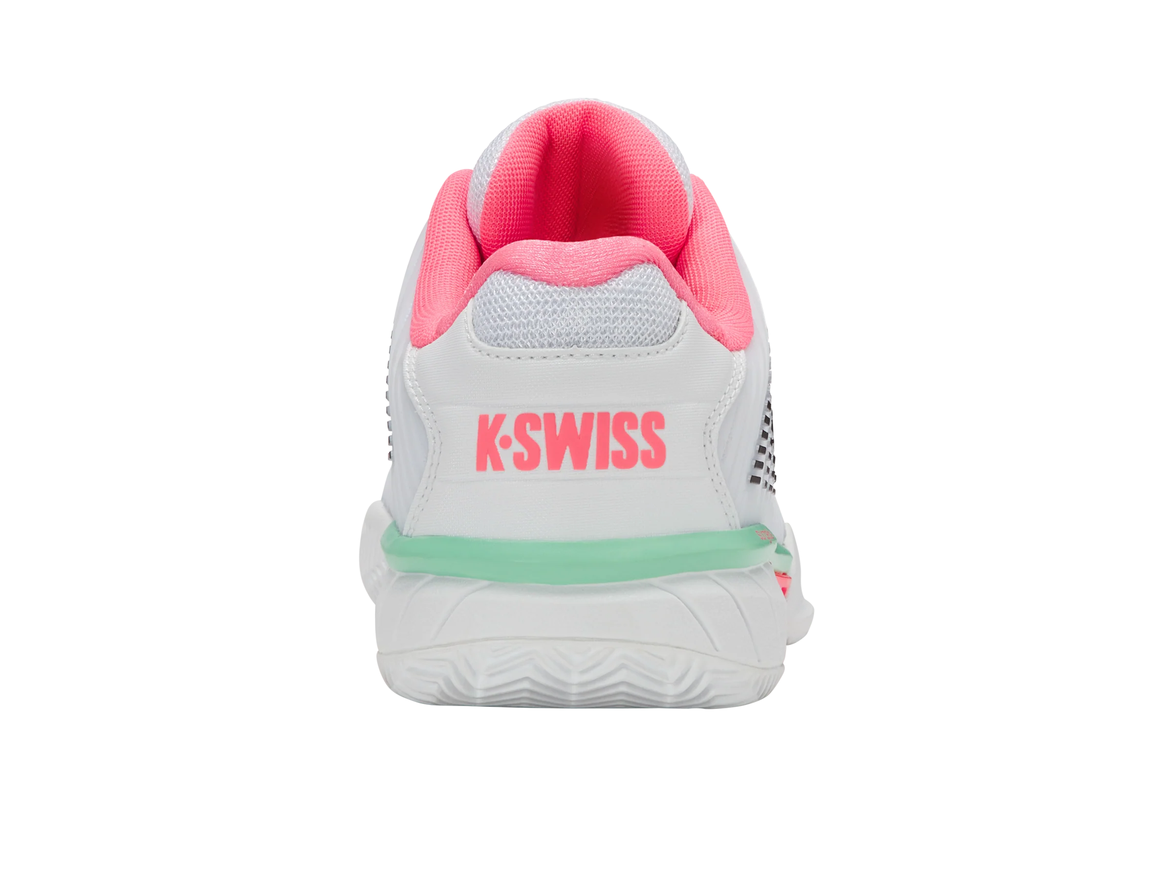 96614-178-M | HYPERCOURT EXPRESS 2 CLAY | WHITE/NEON PASTEL PINK/BLACK - Image 4