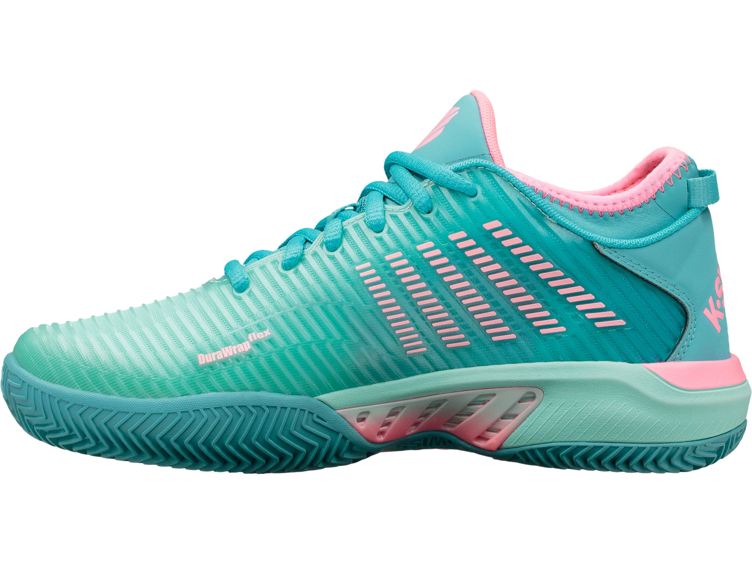 96617-433-M | HYPERCOURT SUPREME HB | ARBUA BLUE/MAUI BLUE/SOFT NEON PINK - Image 5