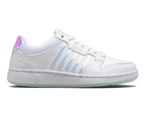 96996-147-M | CITY COURT | WHITE/BLUE GLASS/PEARLIZED