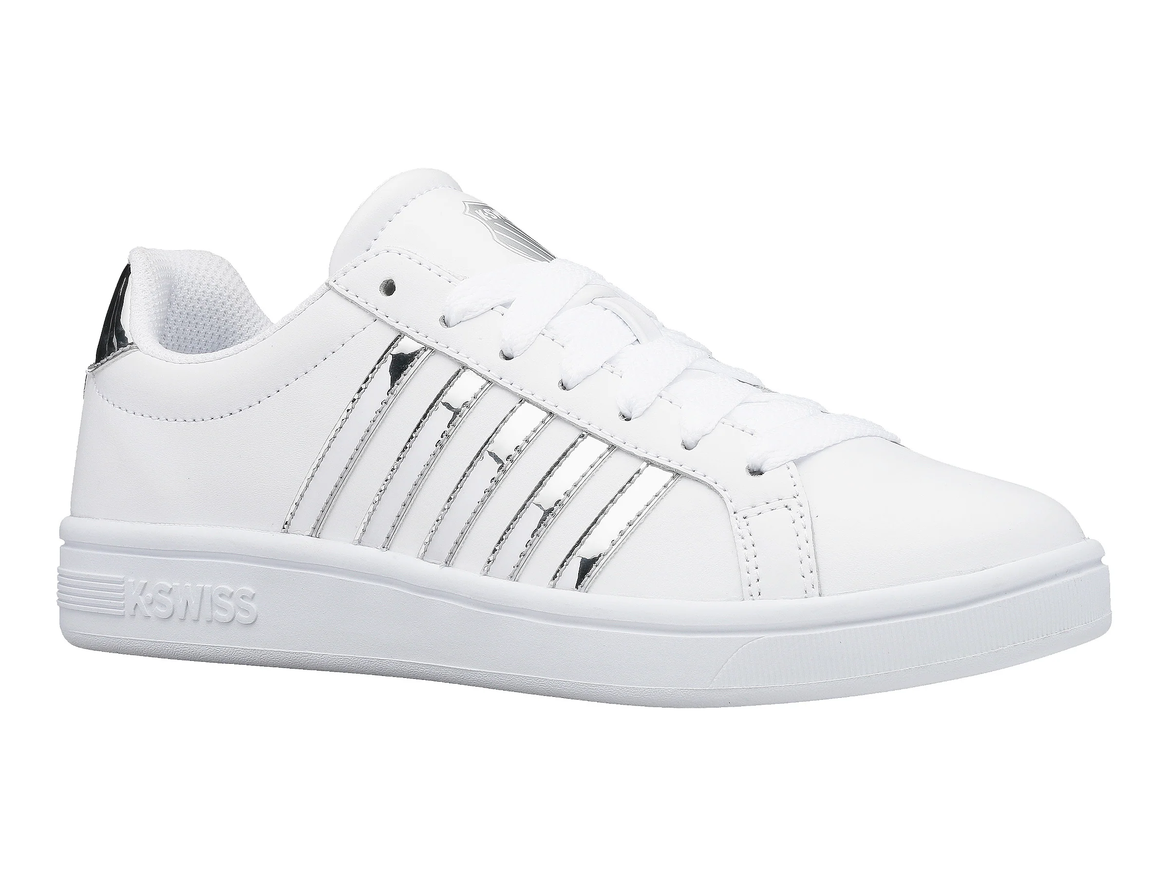 97011-110-M | COURT TIEBREAK | WHITE/SILVER - Image 2