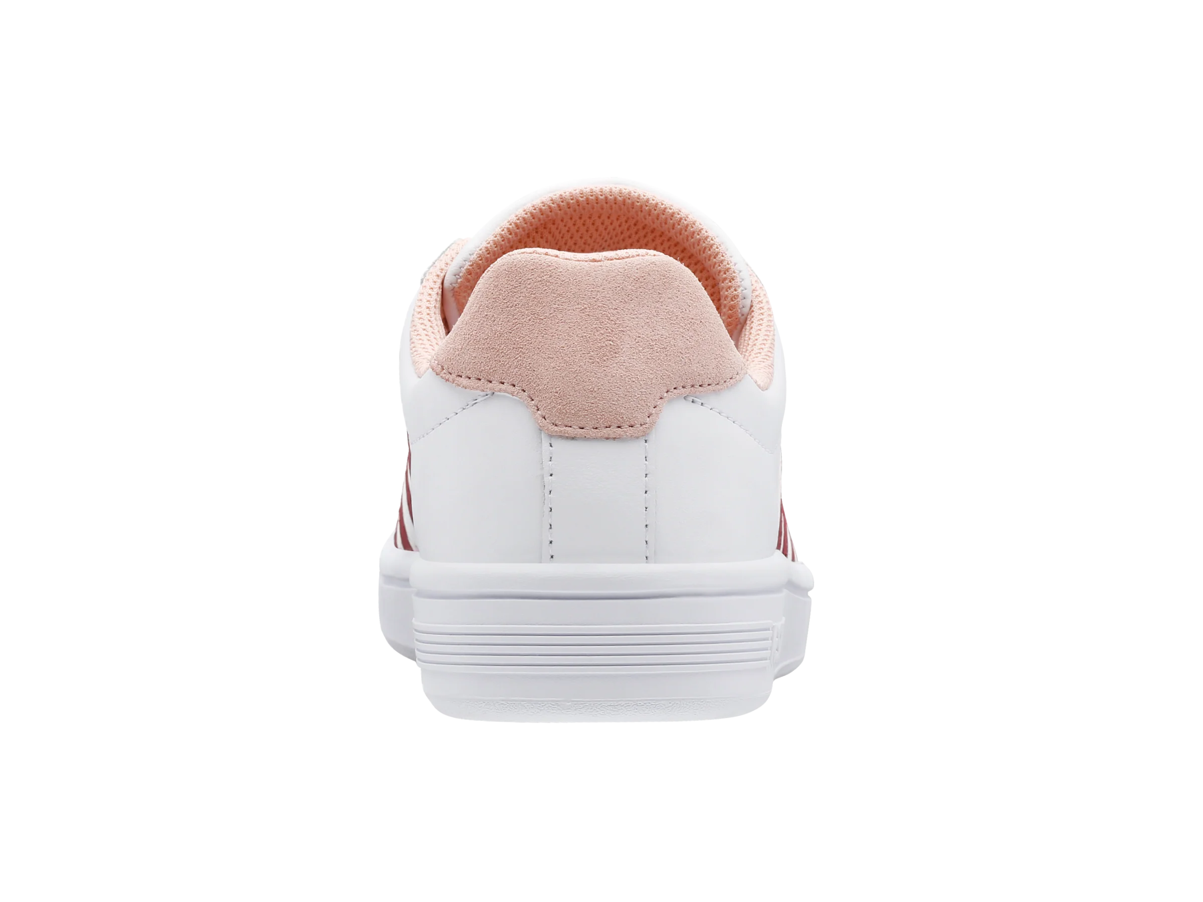 97011-116-M | COURT TIEBREAK | WHITE/BURGUNDY/PEACHY KEEN - Image 4