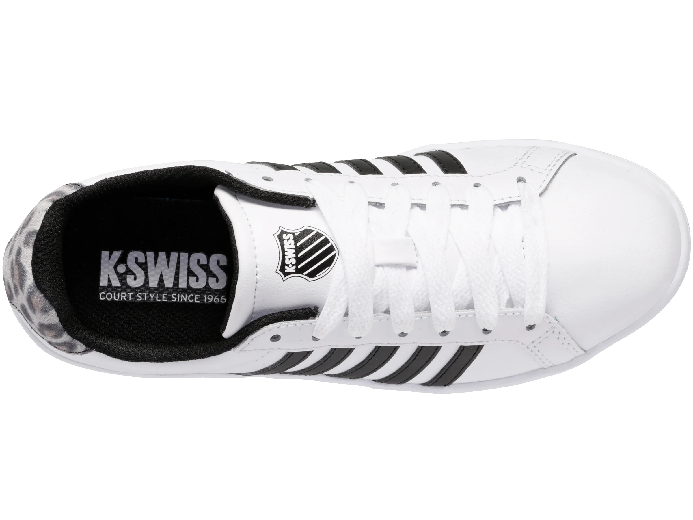 97011-185-M | COURT TIEBREAK | WHITE/BLACK/SNOW LEOPARD - Image 7