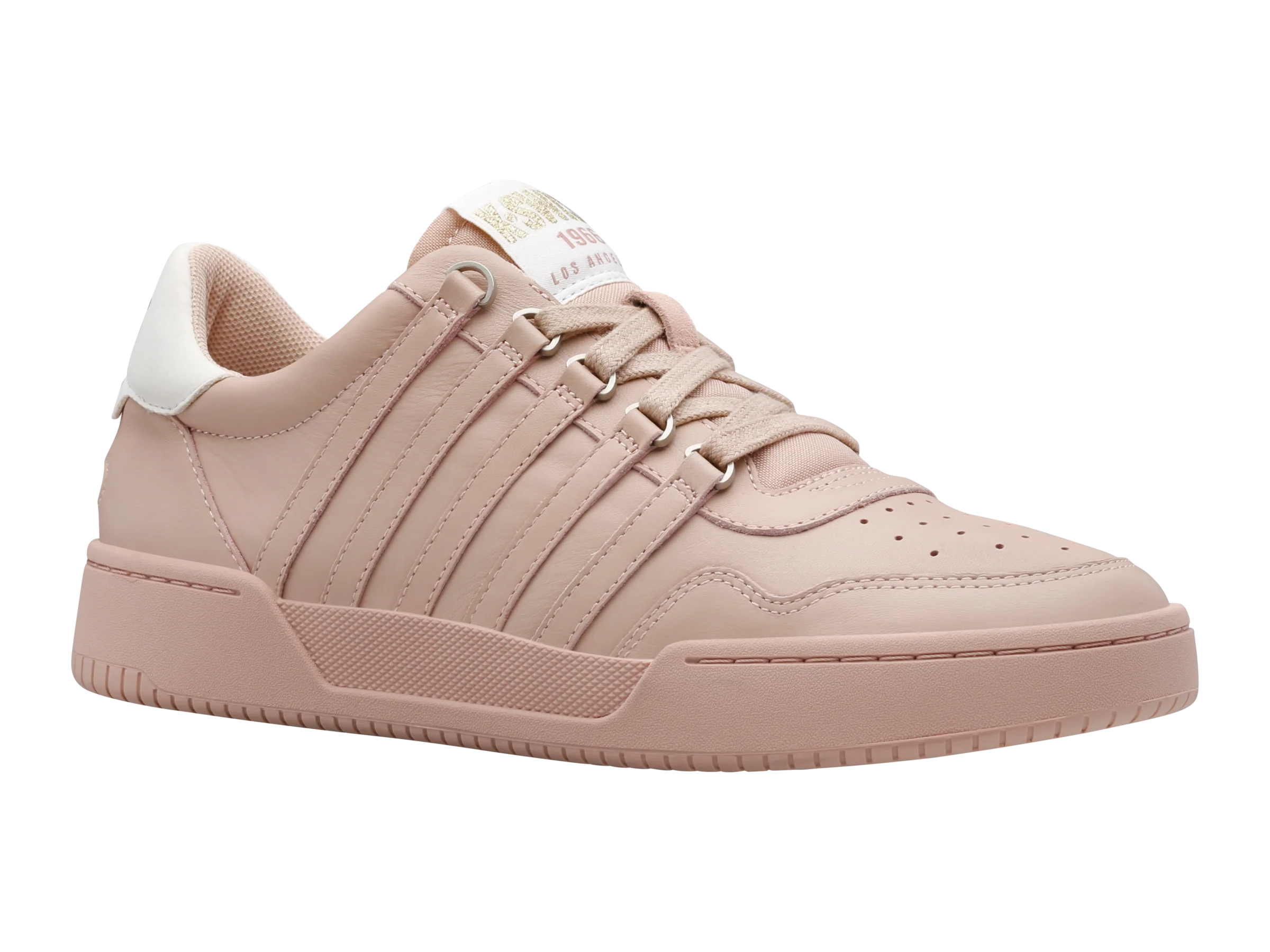 97252-642-M | LAWN COURT LTH | PINK/IVORY - Image 2