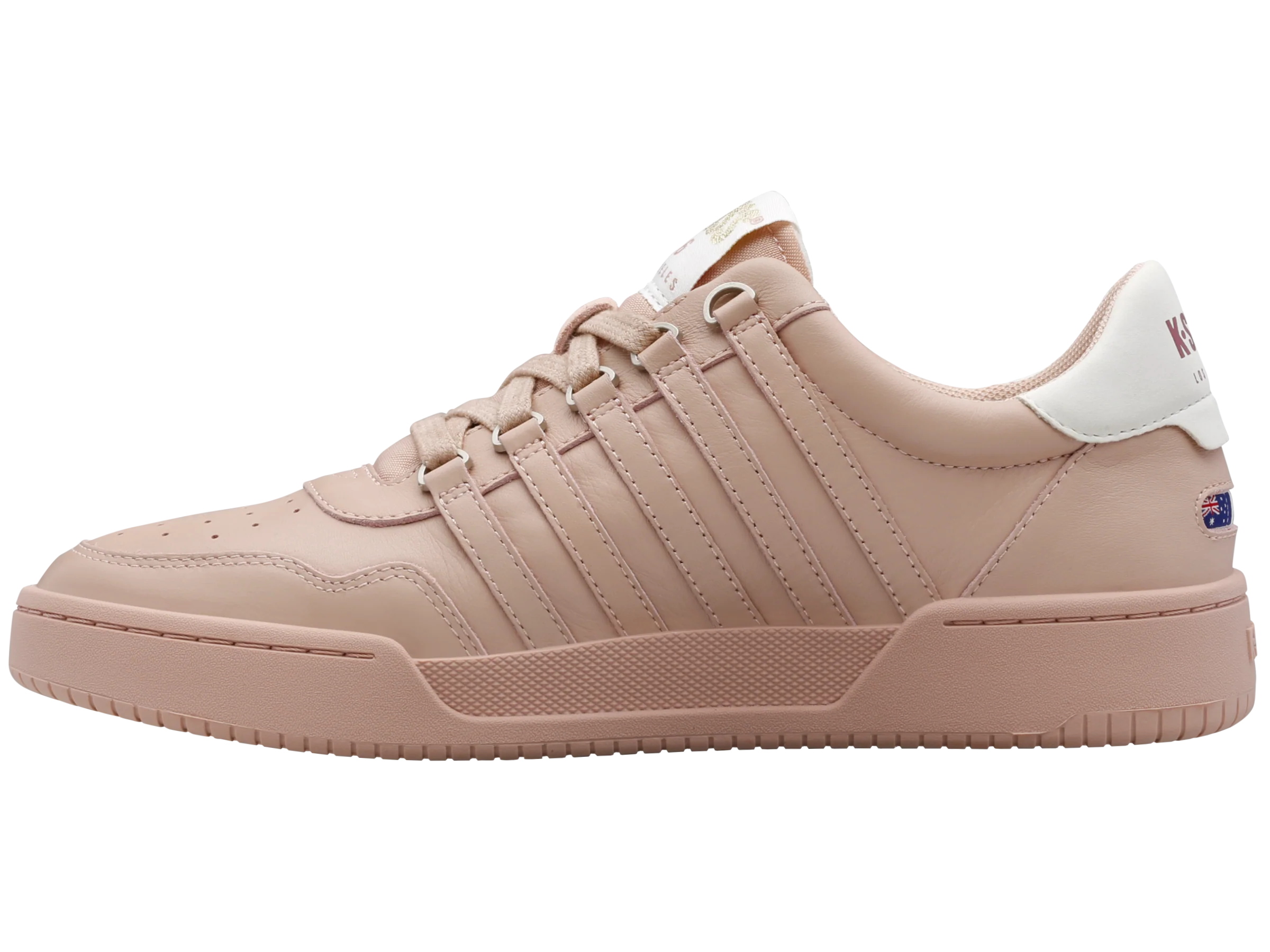97252-642-M | LAWN COURT LTH | PINK/IVORY - Image 5