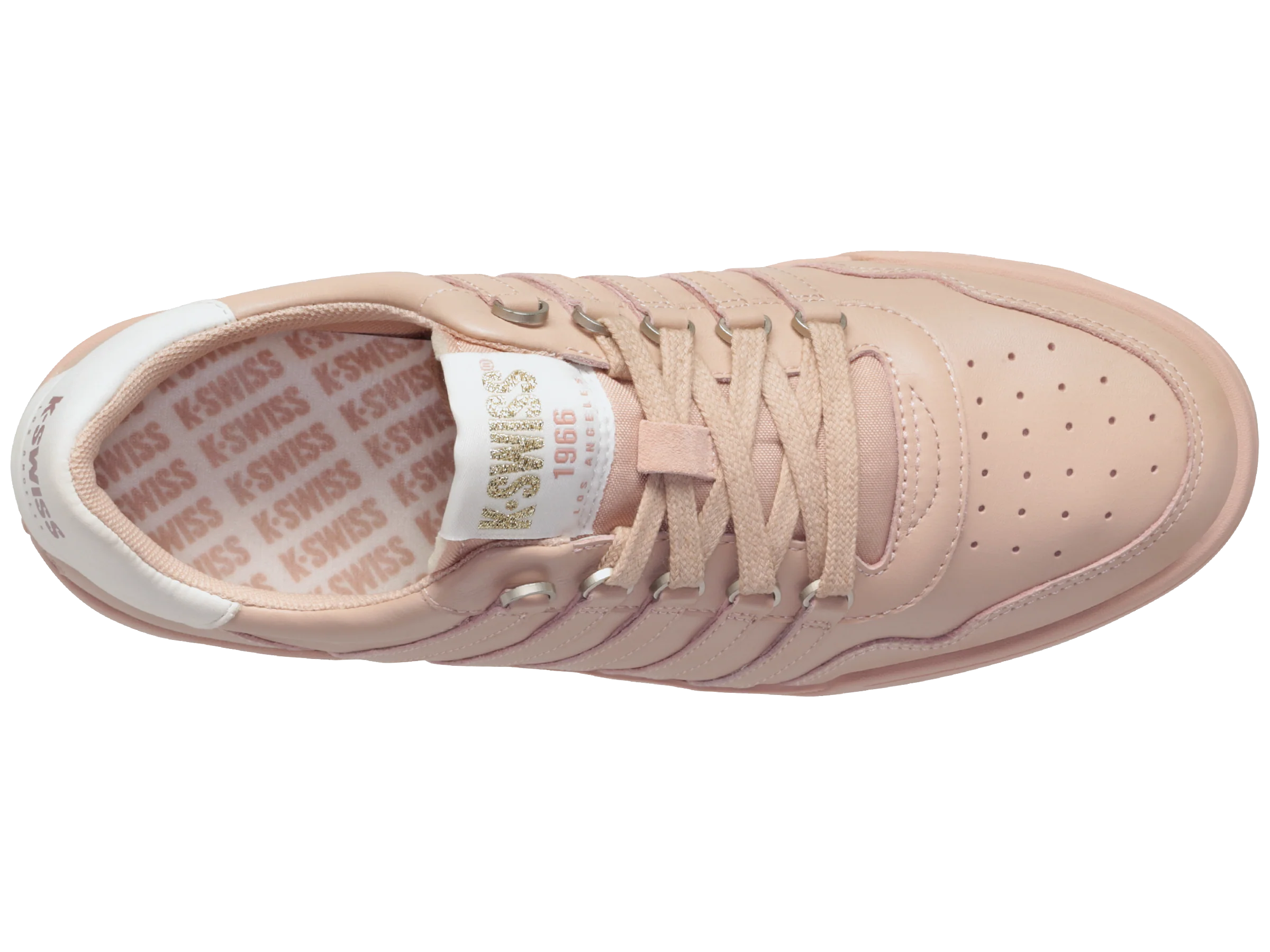 97252-642-M | LAWN COURT LTH | PINK/IVORY - Image 7