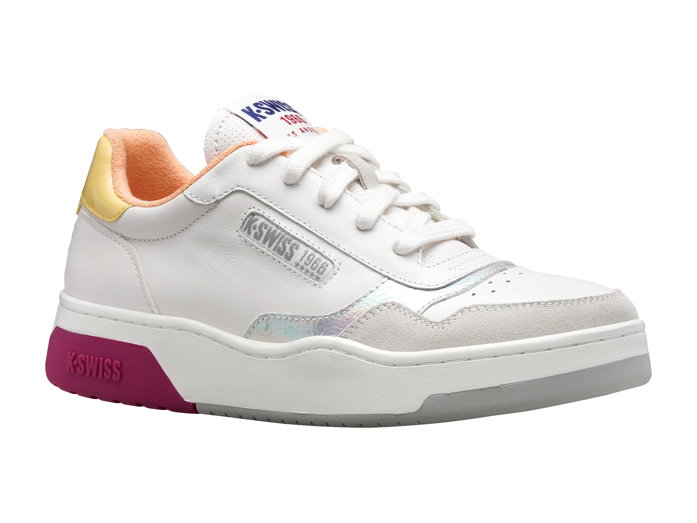 97253-924-M | CANNONCOURT LTH | WHITE/ORCHID/BUTTER - Image 2