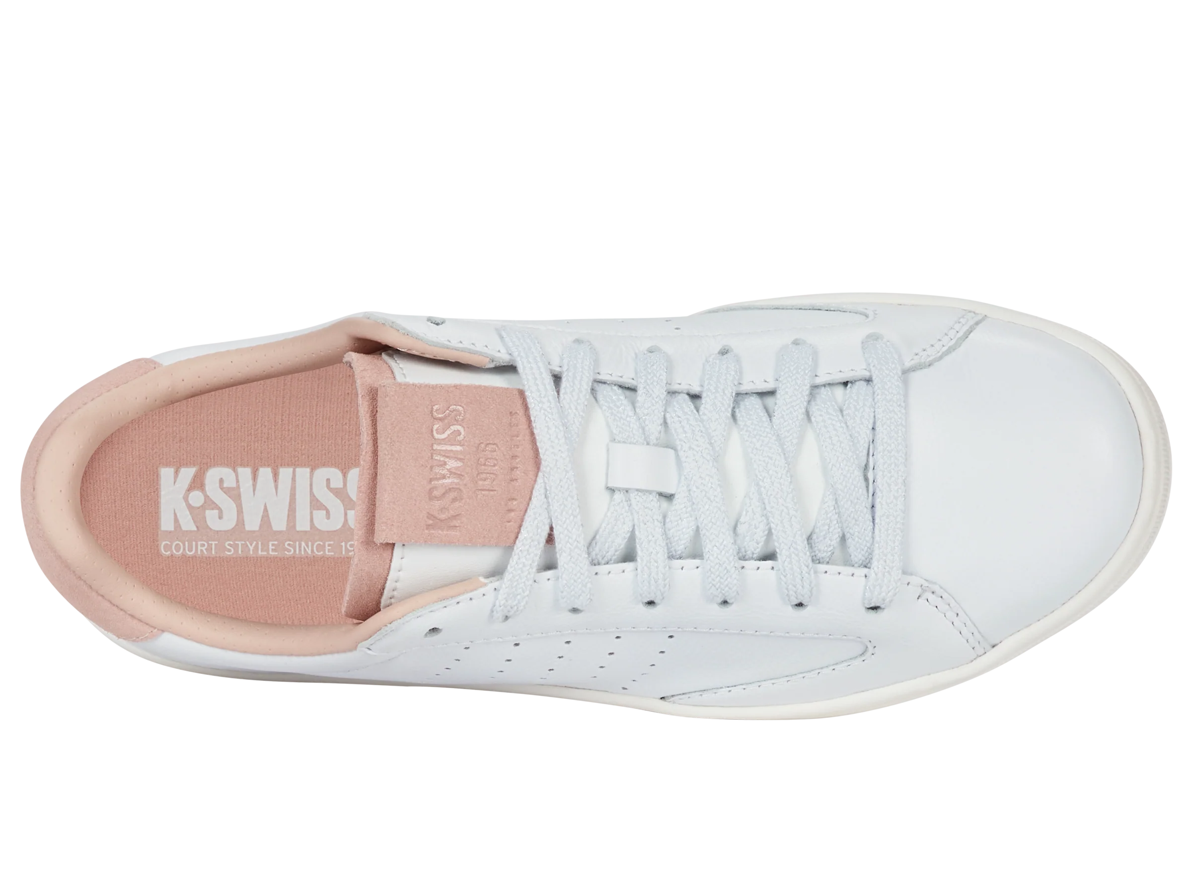 97263-190-M | LOZAN KLUB LTH | WHITE/CAMEO ROSE/SNOW WHITE - Image 5