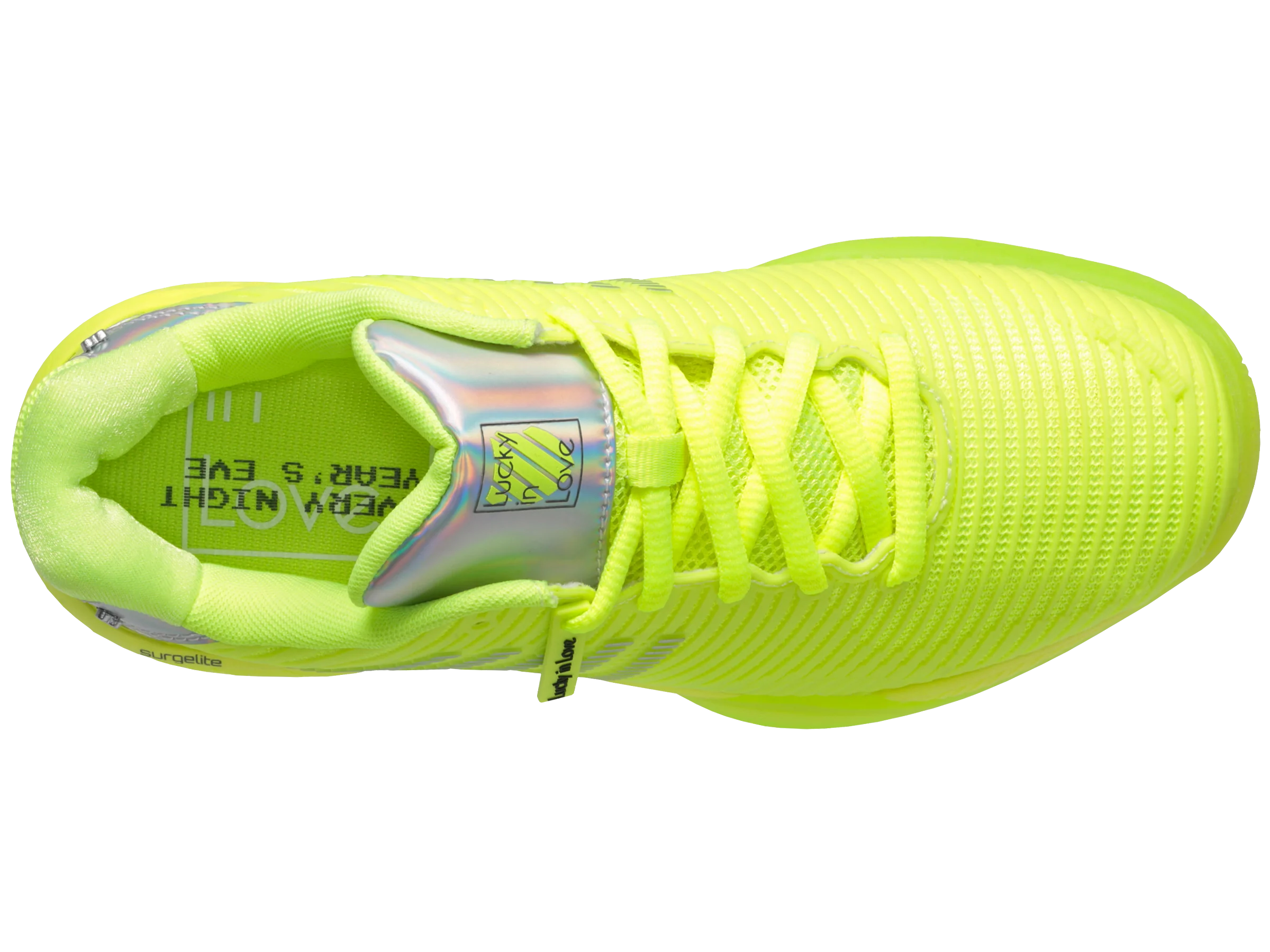 97382-728-M | HYPERCOURT EXPRESS 2 LUCKY IN LOVE | NEON YELLOE/SILVER/ASPHALT - Image 7