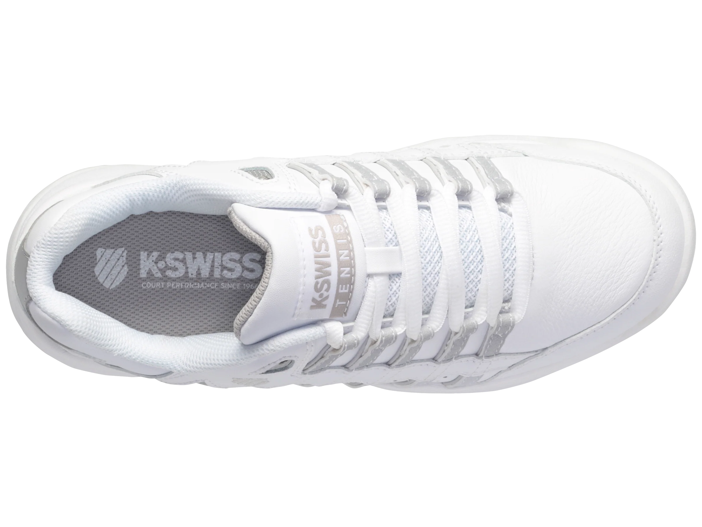 97390-110-M | COURT PRESTIR OMNI | WHITE/SILVER - Image 7