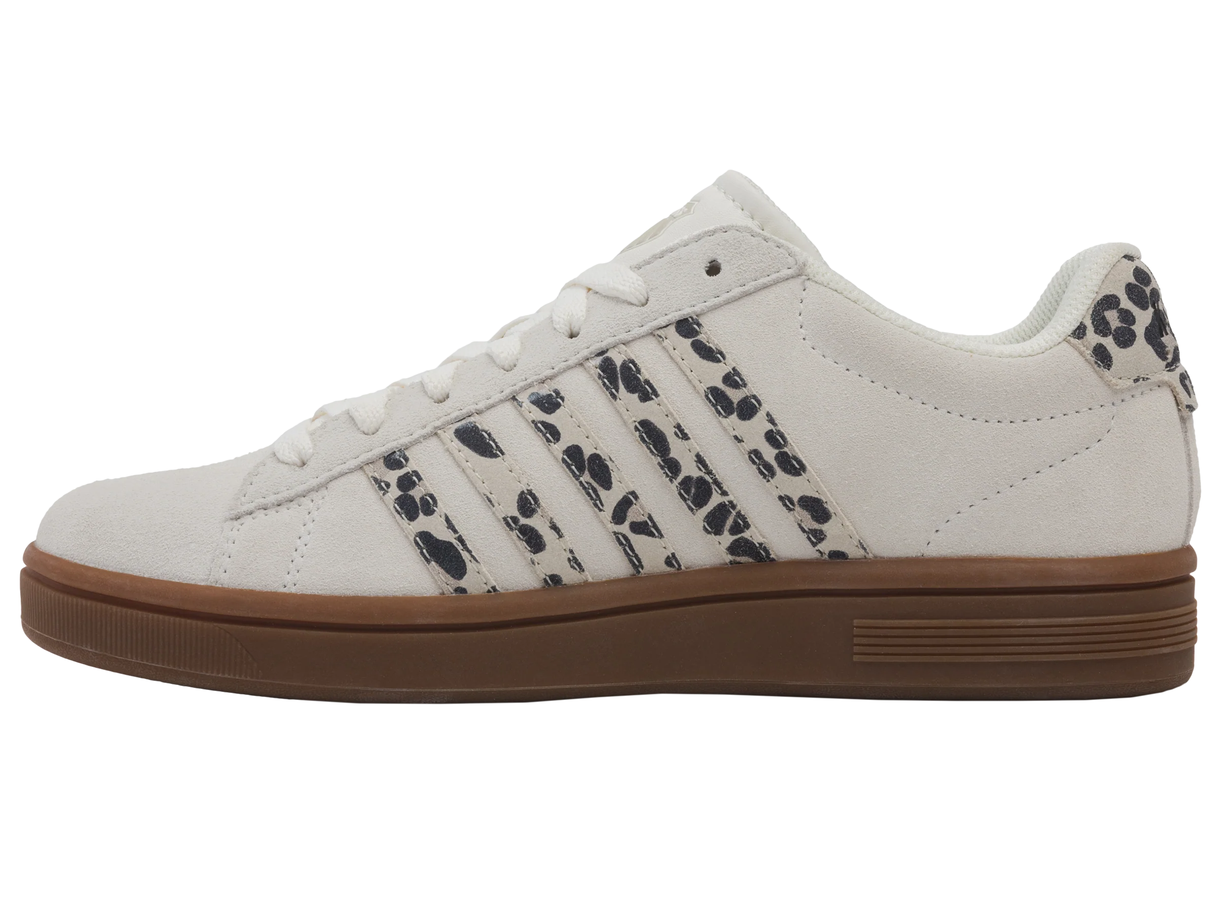 99492-148-M | COURT TIEBREAK II SDE | SNOW WHITE/LIGHT GRAY/LEOPARD/GUM - Image 5