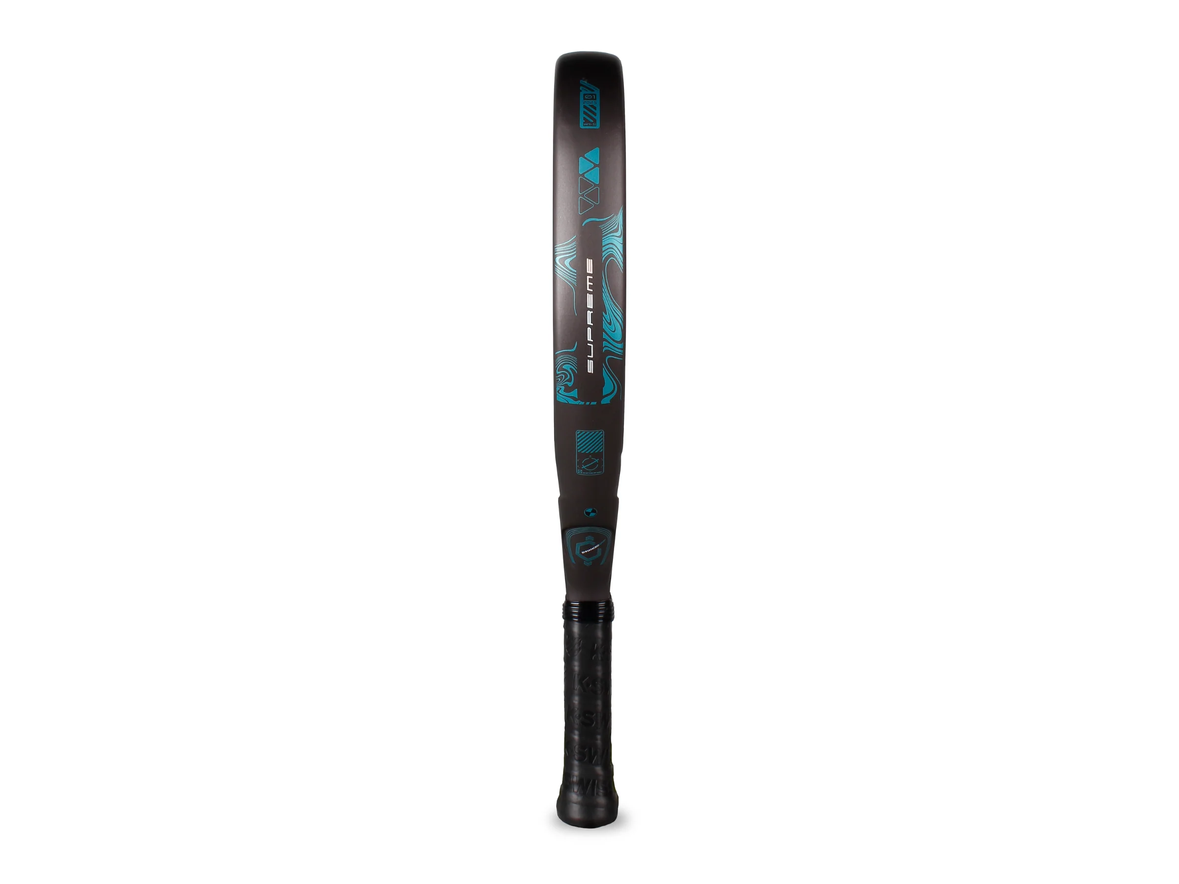 AC0258-080 | SUPREME PADEL RACKET | GREY/TURQUOISE BLUE - Image 3