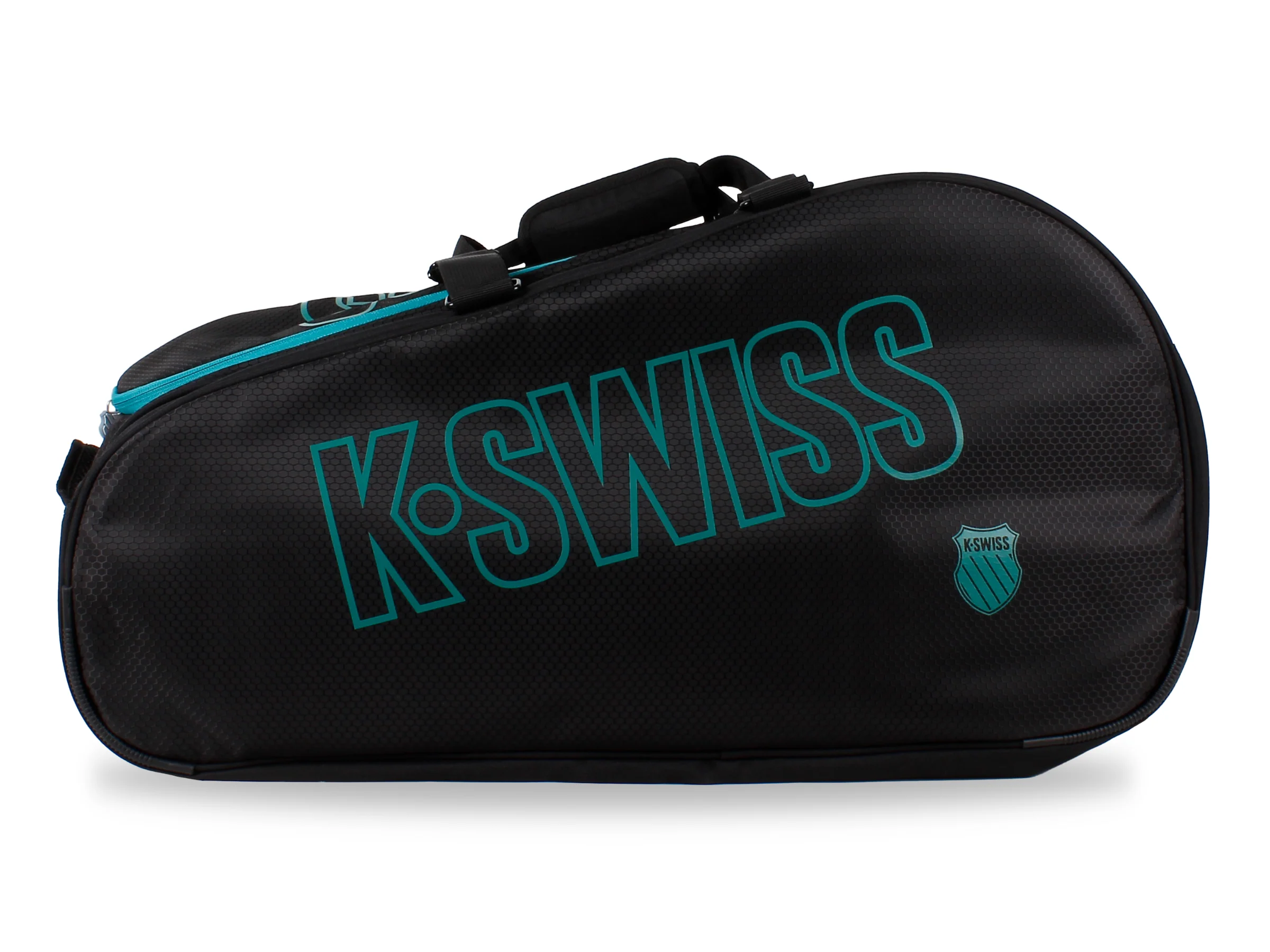 BG771-052 | CLASSIC PADEL RACKET BAG | BLACK/TURQUOISE - Image 5