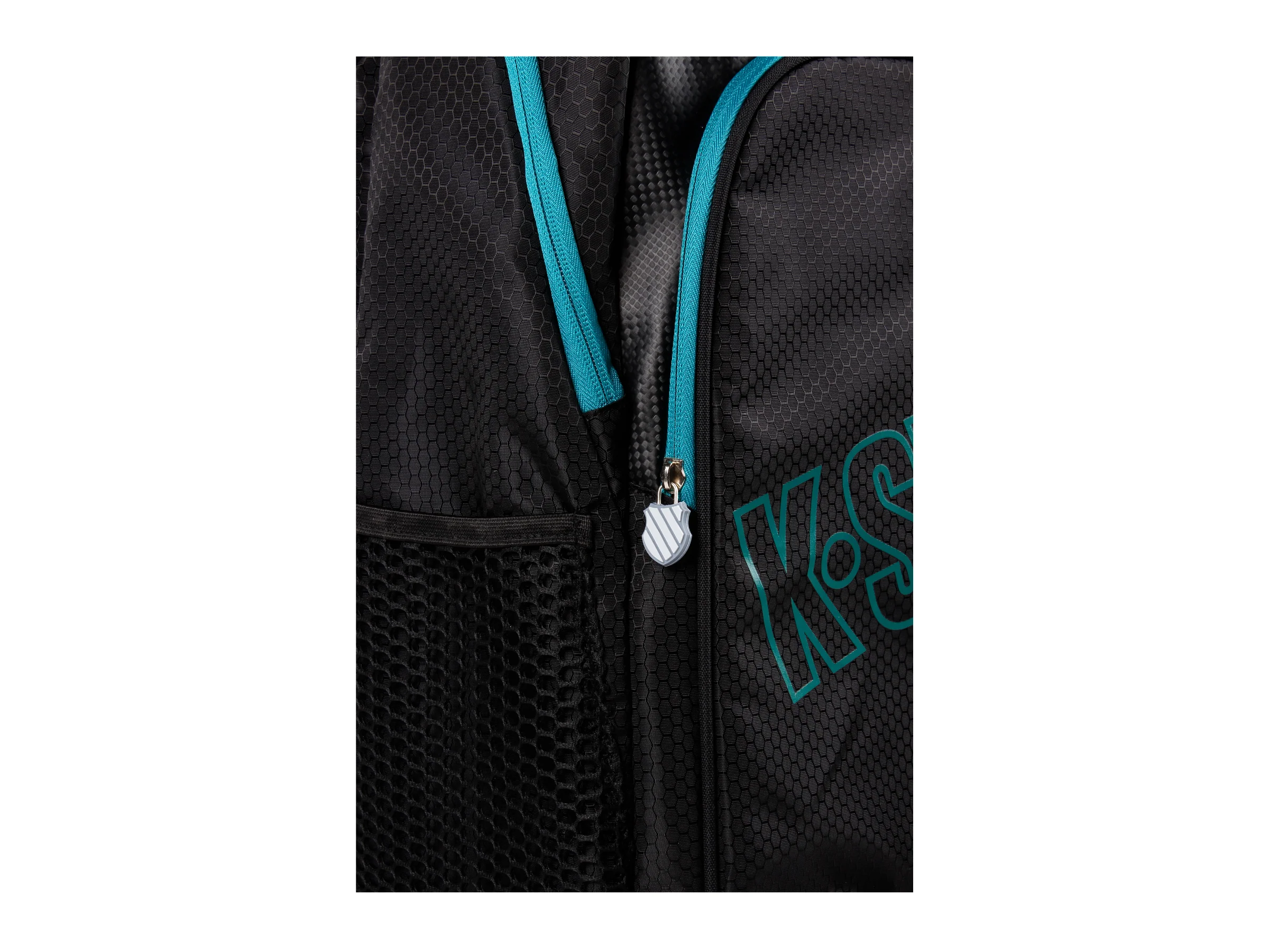 BG772-052 | CLASSIC PADEL BACKPACK | BLACK/TURQUOISE - Image 6